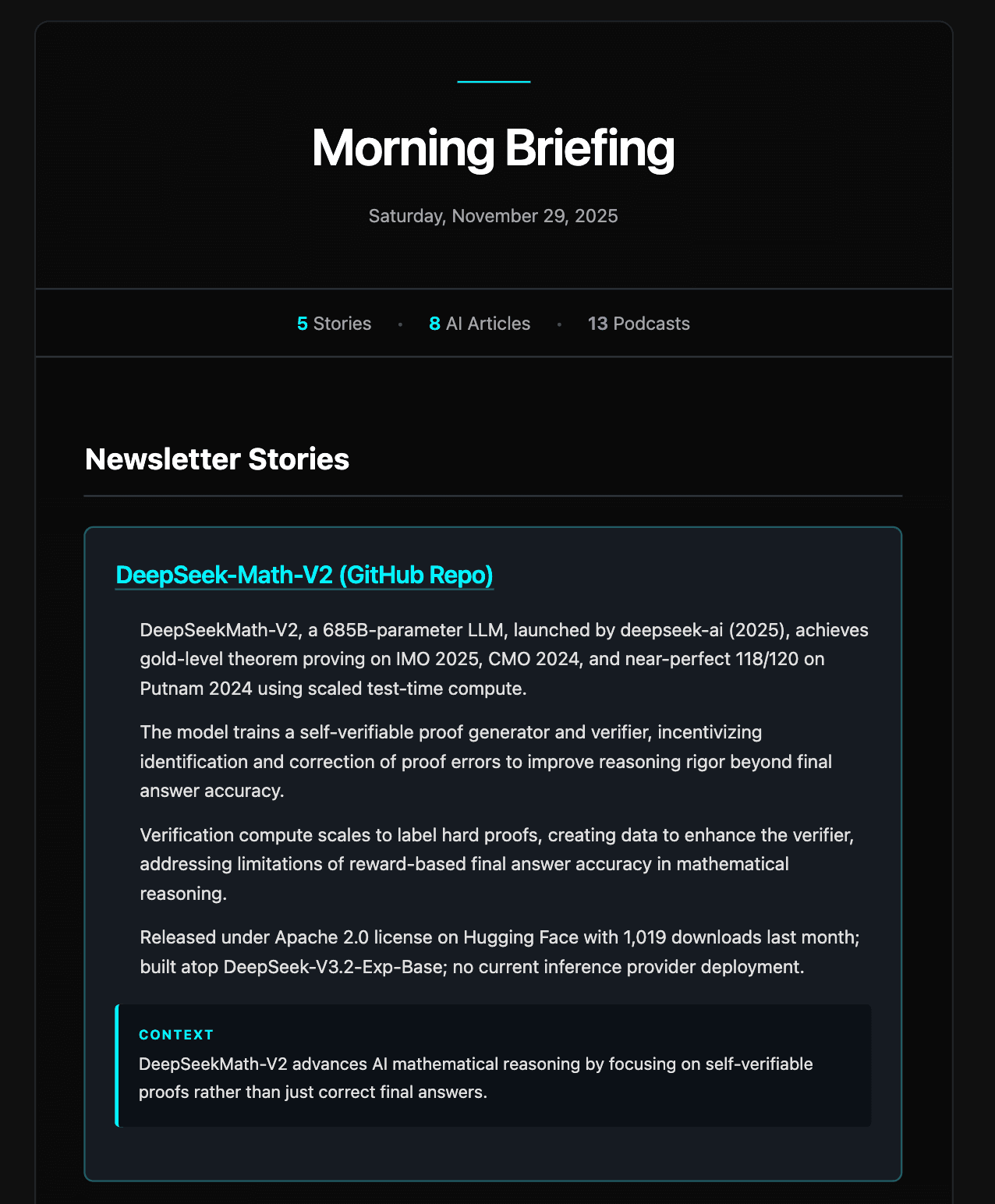 AI Morning Briefing